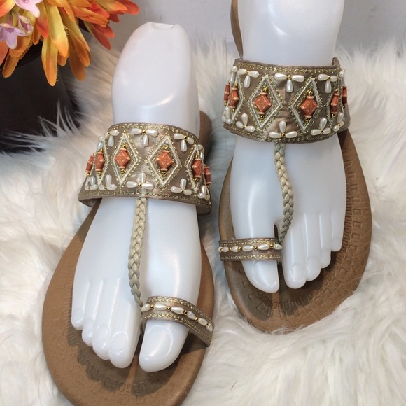 Montego Bay Club Jewel Thong Sandals - Picture 3 of 5